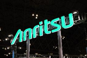 Anritsu signboard and logo